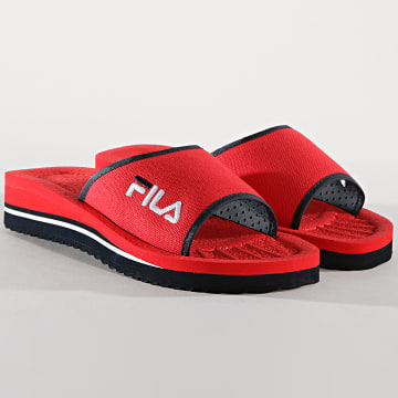 Fila Claquettes Tomaia Slipper 1010289 Rouge Bleu Marine LaBoutiqueOfficielle