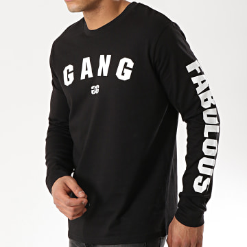  Ghetto Fabulous Gang - Tee Shirt Manches Longues Gang Noir