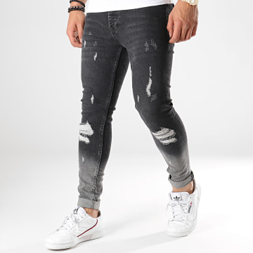 Jean Skinny Dégradé Gris The Kooples - Taille 40 - Excellent état