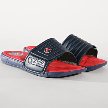 Claquettes Officielles PSG Paris Saint Germain - PVC/Gomme - Collection Supporteur