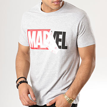 T-shirt Marvel Homme – Gris – Taille 2XL – Super-héros Comics
