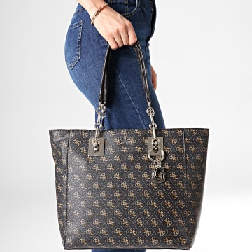 Sac à Main GUESS Nakieta Marron Multi – Taille Medium, Simili Cuir, Neuf Avec étiquettes, Livraison USA Gratuite
