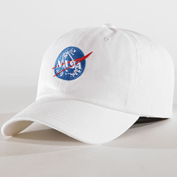  NASA - Casquette Baseball MT533 Blanc