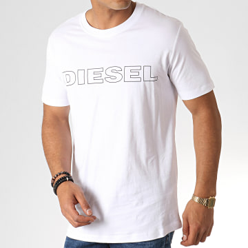  Diesel - Tee Shirt Jake 00CG46-0DARX Blanc Noir