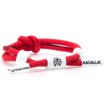  Rastaclat - Bracelet Positive Vibes Knot Rouge