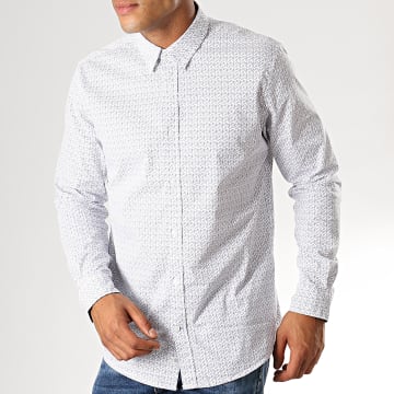 Chemise TOM TAILOR Femme - Gris Brodé - Taille 42 - Coton - Portée 1 Fois