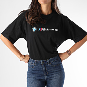 Puma Tee Shirt Femme BMW Motorsport Logo 595724 Noir
