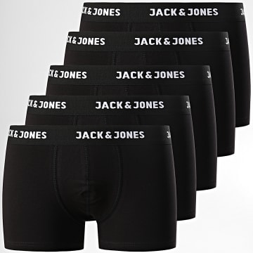  Jack And Jones - Lot De 5 Boxers Huey Noir