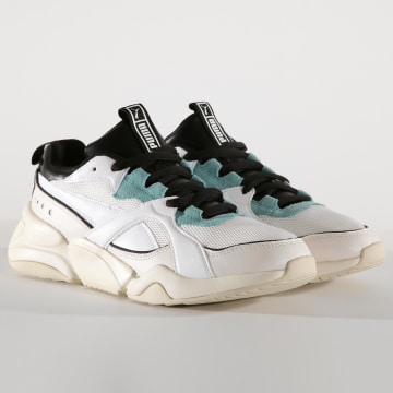 Puma Baskets Femme Nova 370957 Puma White Pastel Parchment