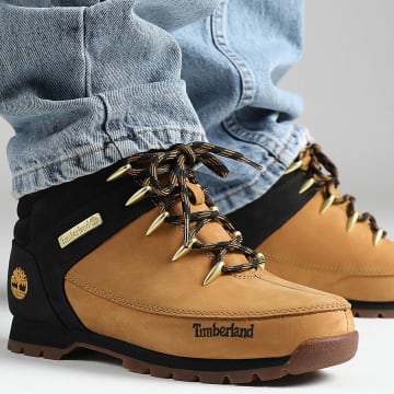 Timberland - Boots Euro Sprint Mid Hiker A1NHJ Wheat Nubuck Black