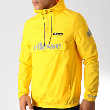Ellesse yellow fluffy jacket online