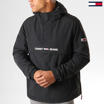 Tommy Jeans Veste Outdoor Padded Popover 7121 Noir LaBoutiqueOfficielle