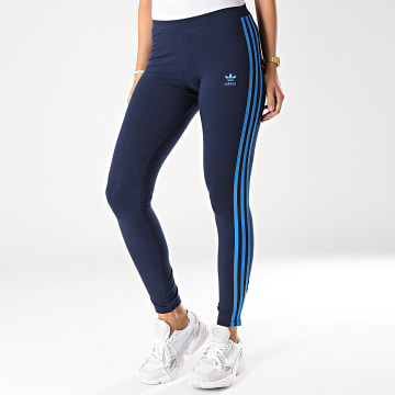 Adidas Originals Legging Femme A Bandes 3 Stripes EJ9022 Bleu Marine LaBoutiqueOfficielle