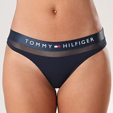 Tommy Hilfiger - String Femme 0064 Bleu Marine