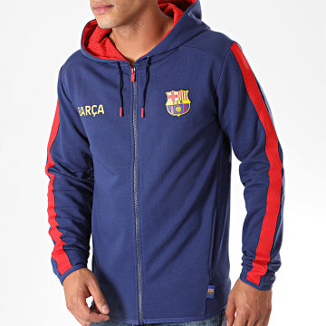 Sweat à Capuche Adulte FC Barcelone - Bleu Marine - Taille M - Neuf