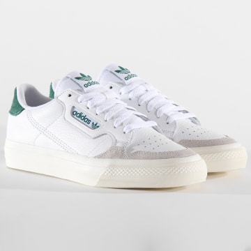 Adidas Originals Baskets Continental Vulc EF3534 Footwear White Green LaBoutiqueOfficielle