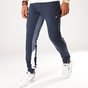 Pantalon De Jogging Le Coq Sportif Homme - Taille XXL, Gris Chiné, Confortable Et Stylé