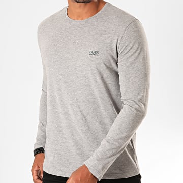Hugo Boss T-shirt Basique Gris Chiné