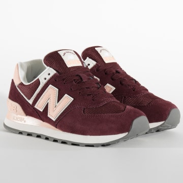 Nb 574 femme bordeaux hotsell