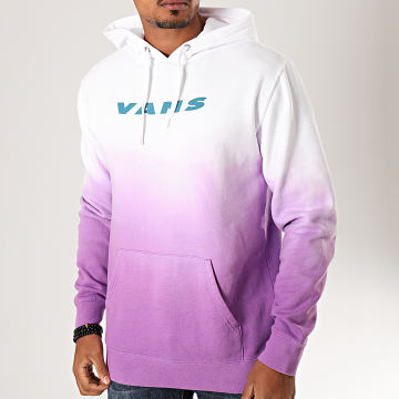 Vans Sweat Capuche Hi Point A49JN Blanc Violet Degrade LaBoutiqueOfficielle