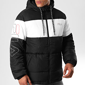 Fila Doudoune Capuche Dewe 682868 Noir Blanc LaBoutiqueOfficielle