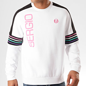 Felpa Uomo Sergio Tacchini Iconic – Bordeaux, Cappuccio, Tasca A Marsupio, Cotone E Poliestere