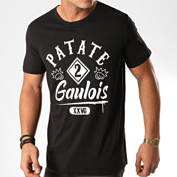  25G - Tee Shirt Patate 2 Gaulois Noir