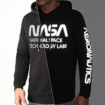  NASA - Sweat Capuche Technology Labs Reflective Noir
