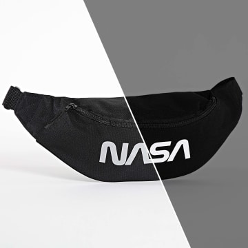 NASA - Marsupio riflettente con logo Worm, nero