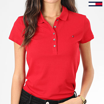 Tommy hilfiger polo rouge deals