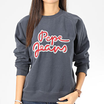 Sweat Pepe Jeans Pour Fille 14 Ans - Gris, Neuf Sans étiquettes, En Jean