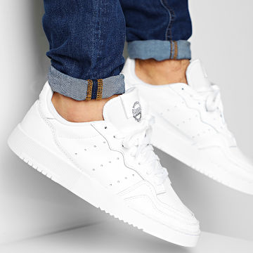 Adidas Originals Baskets Supercourt EE6037 Cloud White Core Black LaBoutiqueOfficielle