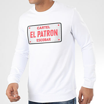Classic Series - Sweat Crewneck A Strass SW421 Blanc ...