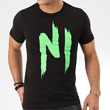  NI by Ninho - Tee Shirt TS01 Noir Vert