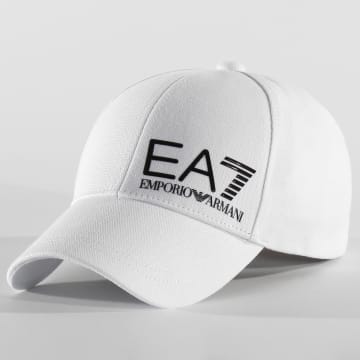  EA7 Emporio Armani - Casquette Train Baseball Hat 275936-0P010 Blanc