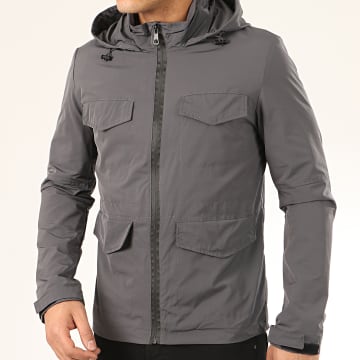 MTX - Veste Zipp?�e Capuche 114K Gris Anthracite - LaBoutiqueOfficielle.com