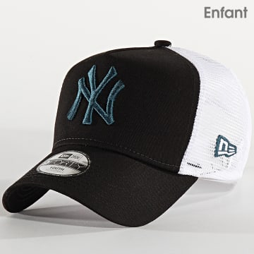 Casquette New Era Youth Casquette 9FORTY Adjustable New York Yankees Néon Noir - Enfant Casquette Enfant Garcon Ny