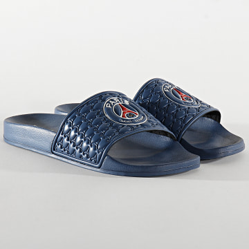 Claquettes PSG Officielles – Collection Paris Saint-Germain, PVC/gomme, Confortables, Pour Supporters