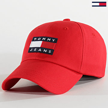 Tommy Jeans Casquette Heritage 8062 Rouge LaBoutiqueOfficielle
