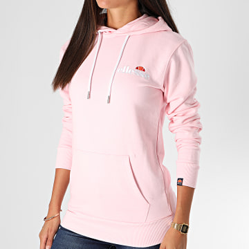 Veste Femme ELLESSE Rose à Capuche - Taille UK 10 - Polyester - Style Rétro Outdoor