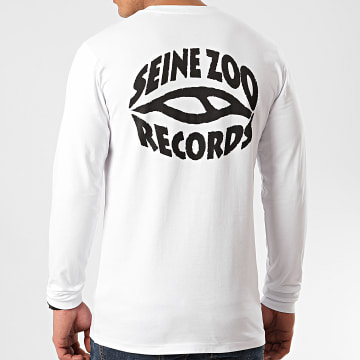  Seine Zoo - Tee Shirt Manches Longues Logo Blanc