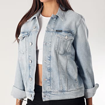 Calvin Klein Veste Jean Femme 3363 Bleu Wash LaBoutiqueOfficielle