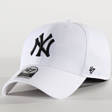  '47 Brand - Casquette MVP Adjustable MVPSP17WBP New York Yankees Blanc Noir