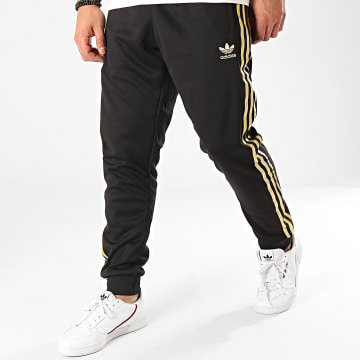 Adidas Originals Pantalon Jogging A Bandes SST 24 GK0656 Noir Dore LaBoutiqueOfficielle