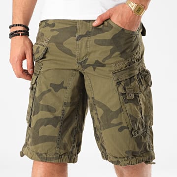 Geographical Norway - Blauwe - Normale - Met zakken - Korte broeken/shorts kopen? | Korting tot 72