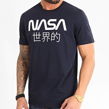 NASA - Tee Shirt Japan Bleu Marine