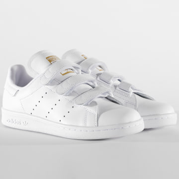 Adidas Originals - Baskets Femme Stan Smith CF S75188 Footwear White Gold Metallic - Ryses