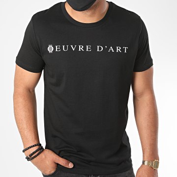  Oeuvre d'Art - Tee Shirt Logo Noir