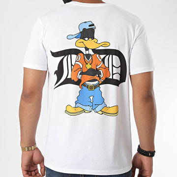  Classic Series - Tee Shirt Typo Daffy Back Blanc