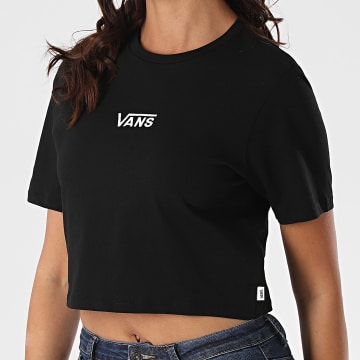  Vans - Tee Shirt Crop Femme Flying A54QU Noir